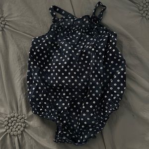 Baby gap bubble with ruffles